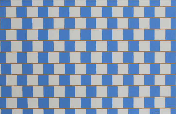 Blue Parallel Lines