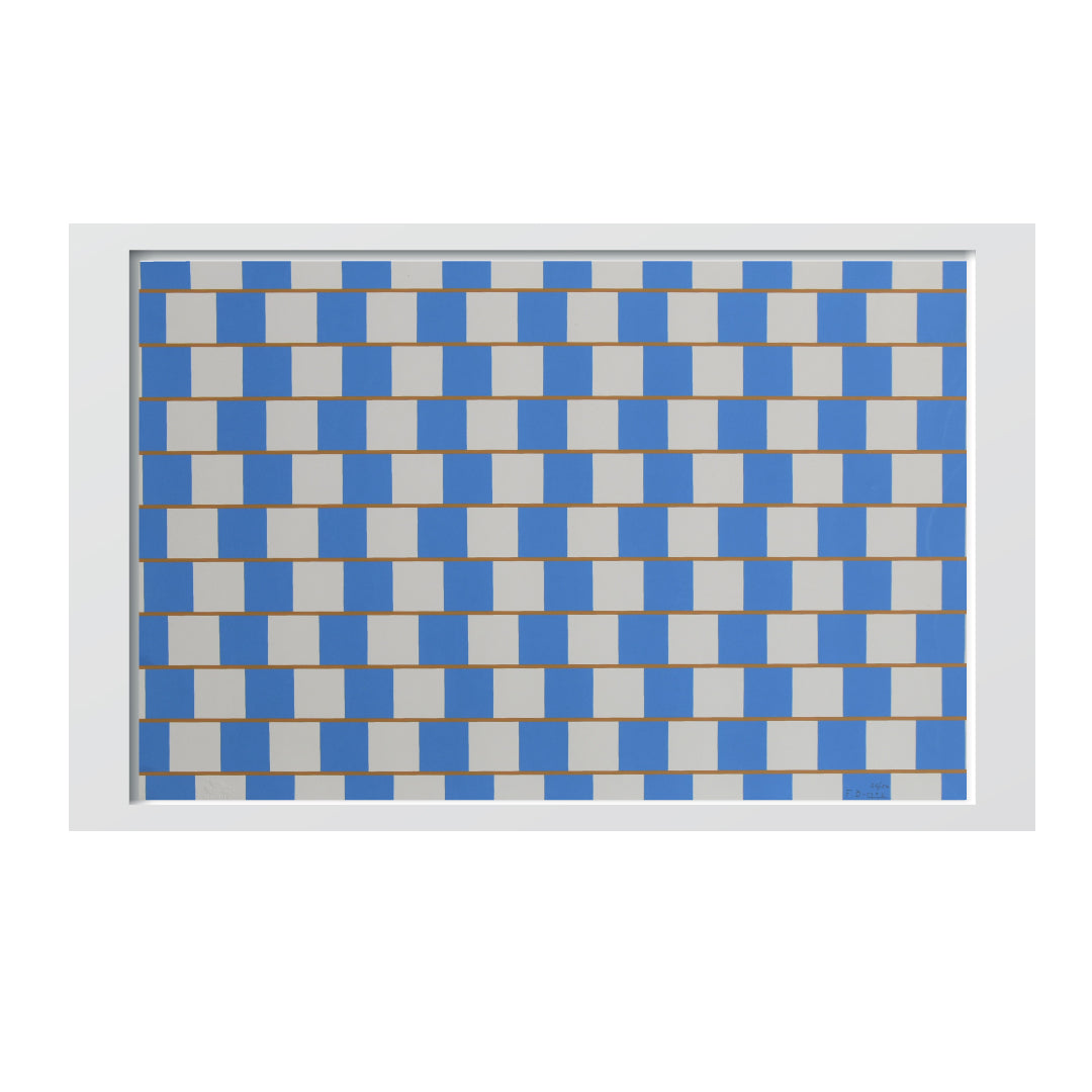 Blue Parallel Lines