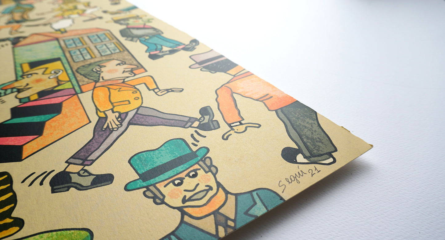 Personnages a la Ville