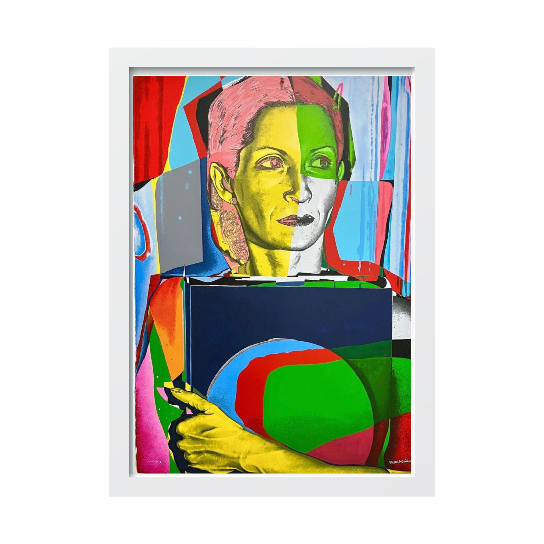Woman in Multicolor
