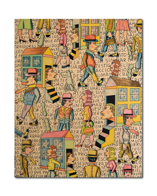 Personnages a la Ville et Écriture
