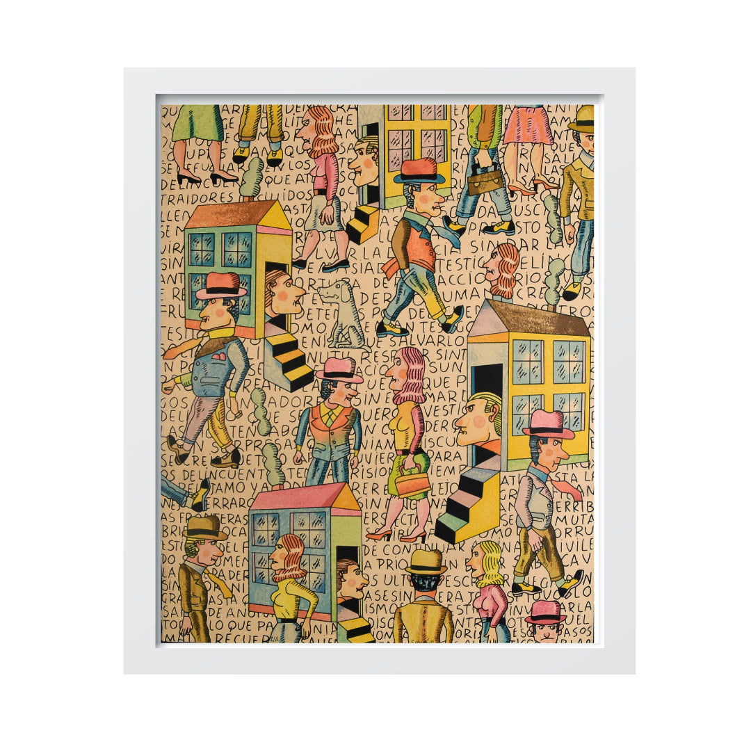 Personnages a la Ville et Écriture